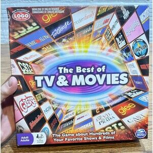 TV & Movie Trivia The Best of  Board Game‎ Spin Master Family Game Complete